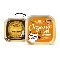 LILY'S KITCHEN CAT ORGANIC CHICKEN PATE 19X85 GR - thumbnail