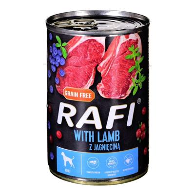 Dolina Noteci Rafi met lam, cranberry en bosbes - nat hondenvoer - 400g