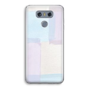 Square pastel: LG G6 Transparant Hoesje
