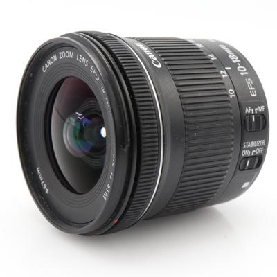 Canon EF-S 10-18mm F/4.5-5.6 IS STM occasion