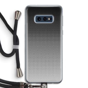 Musketon Halftone: Samsung Galaxy S10e Transparant Hoesje met koord
