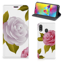 Samsung Galaxy M20 Smart Cover Roses - thumbnail