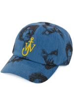 JW Anderson casquette Rembrandt - Bleu