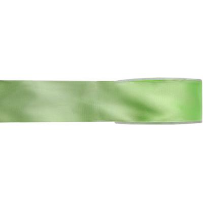 Hobby/decoratie sierlint - satijn - groen - 1,5 cm/15 mm x 25 meter - cadeaulint