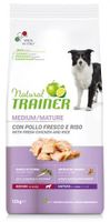 Natural trainer dog senior medium chicken (12 KG)