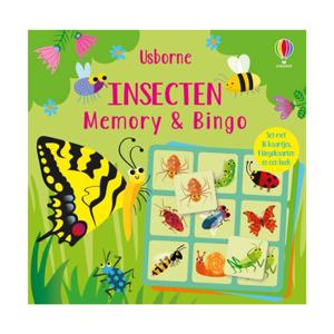 Usborne Memory en Bingo insecten. 3+