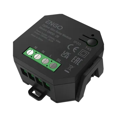 ENGO EMOD-ZB - ZigBee Minirelaismodule met repeater, 230V