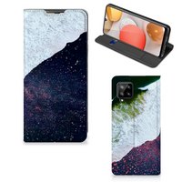 Samsung Galaxy A42 Stand Case Sea in Space