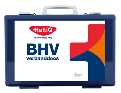 HeltiQ BHV Verbanddoos Modulair - Blauw