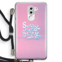 Sorry not sorry: Honor 6X Transparant Hoesje met koord