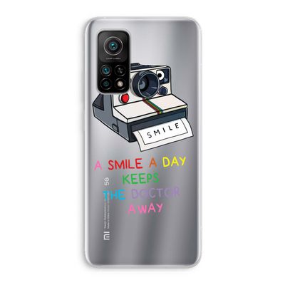 Smile: Xiaomi Mi 10T 5G Transparant Hoesje