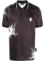 Plein Sport t-shirt en coton à imprimé graphique - Noir