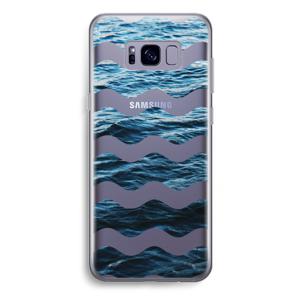 Oceaan: Samsung Galaxy S8 Plus Transparant Hoesje