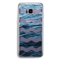 Oceaan: Samsung Galaxy S8 Plus Transparant Hoesje - thumbnail