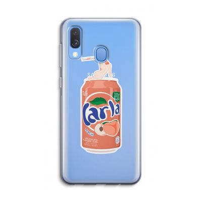 S(peach)less: Samsung Galaxy A40 Transparant Hoesje