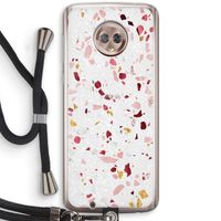 Terrazzo N°9: Motorola Moto G6 Transparant Hoesje met koord
