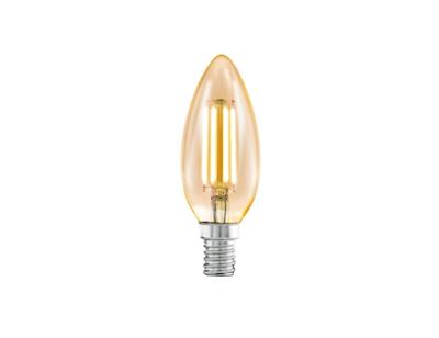 Eglo Ledlamp - vintage kaars - e14 - 320 lm - amber - dimbaar