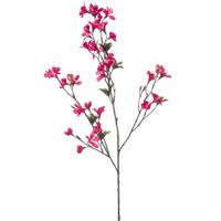 Emerald Kunstbloem Azalea bloesem - 90 cm - fuchsia roze   -