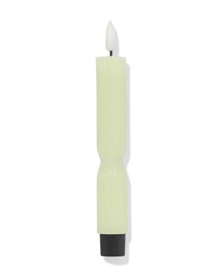 HEMA Led Huishoudkaars ⌀2.3x20cm Lichtgroen (lichtgroen)