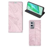 OnePlus 9 Pro | Standcase | Marble Pink - Origineel Cadeau Vriendin