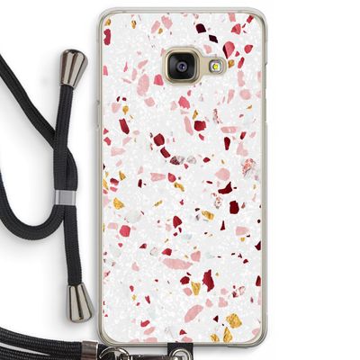 Terrazzo N°9: Samsung Galaxy A3 (2016) Transparant Hoesje met koord