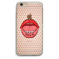 Yolo Denise: iPhone 6 Plus / 6S Plus Transparant Hoesje