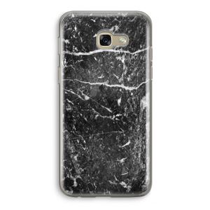 Zwart marmer: Samsung Galaxy A5 (2017) Transparant Hoesje