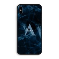 Midnight Marble: iPhone XS Biologisch afbreekbaar hoesje