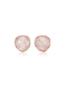 Monica Vinader puces d'oreilles RP Siren - Rose