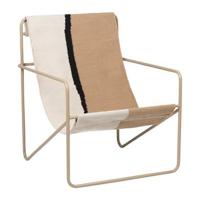 ferm LIVING Desert Fauteuil - Cashmere / Soil