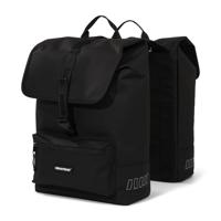 UrbanProof Urbanproof cargo dubbele fietstas 38 liter zwart - thumbnail