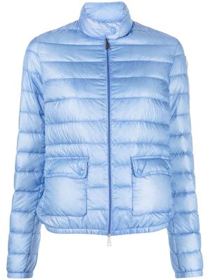 Moncler doudoune à fermeture zippée - Bleu