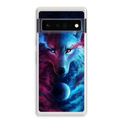 Where Light And Dark Meet: Google Pixel 6 Pro Transparant Hoesje