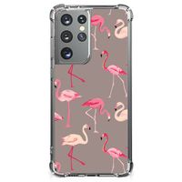 Samsung Galaxy S21 Ultra Case Anti-shock Flamingo