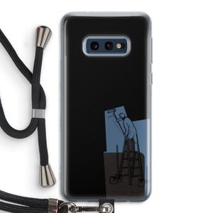 Musketon Painter: Samsung Galaxy S10e Transparant Hoesje met koord
