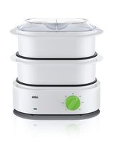 Braun FS 3000 stomerkoker 2 mand(en) Groen, Wit Aanrecht 850 W