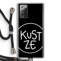 KUST ZE: Samsung Galaxy Note 20 / Note 20 5G Transparant Hoesje met koord
