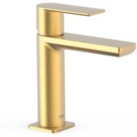 Wastafelkraan Tres Loft | Opbouw | Mengkraan | Standaard model | 1-hendel | Rond | 24k Goud mat