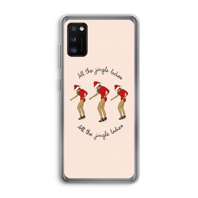 Jingle Ladies: Samsung Galaxy A41 Transparant Hoesje
