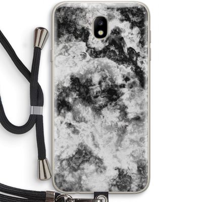 Onweer: Samsung Galaxy J7 (2017) Transparant Hoesje met koord