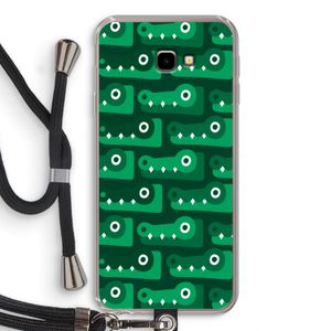 Crocs: Samsung Galaxy J4 Plus Transparant Hoesje met koord