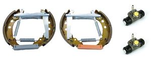 Remmenset, trommelrem BREMBO, u.a. für Audi, VW