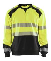 Blåkläder Sweatshirt High-Vis 35412528 | High-Vis Geel/Zwart | Maat L - 7330509609842