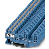 Phoenix Contact 3212400 Doorgangsserieklem 3.5 mm Snelaansluiting Blauw 50 stuk(s)