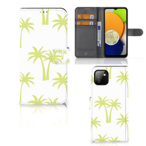 Samsung Galaxy A03 Hoesje Palmtrees