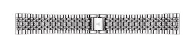 Horlogeband Tissot T605039687 Staal 21mm