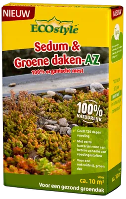 Sedum & groene daken-az 800gram