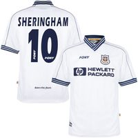 Tottenham Hotspur Retro Shirt 1996-1997 + Sheringham 10