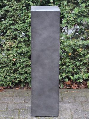 Zuil light cement, grijs gemêleerd, 100x32x32 cm