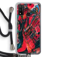 Endless Descent: Huawei P Smart (2020) Transparant Hoesje met koord